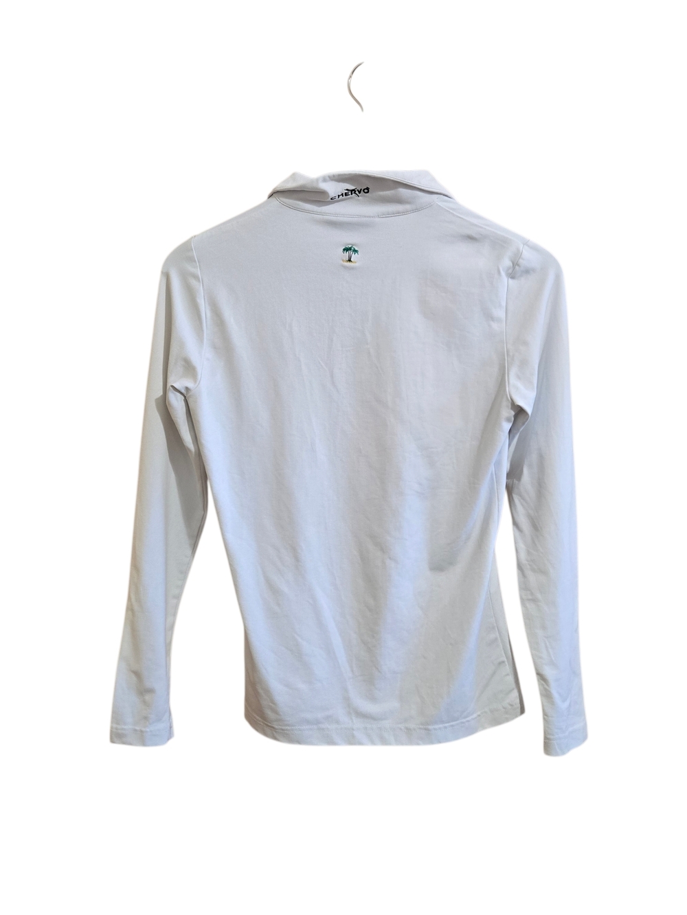 Chervo White‎ Quarter-Zip Performance Pullover - Picture 2 of 5